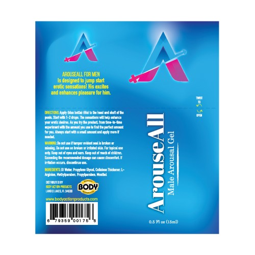 ArouseAll Male Stimulating Gel