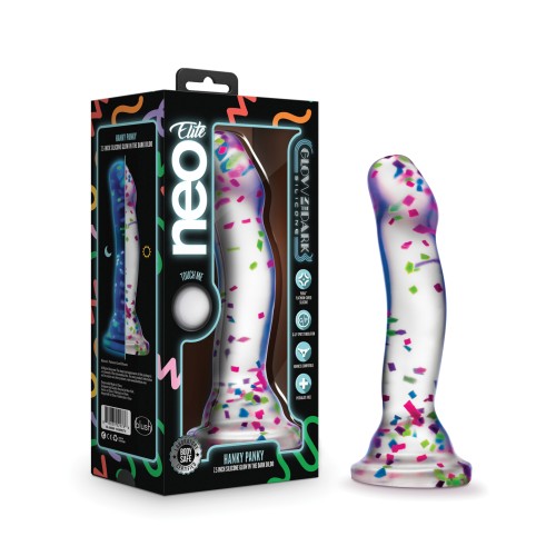 Blush Neo Elite Hanky Panky Dildo Glow in the Dark