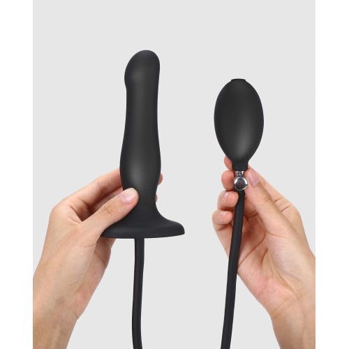 Plug Dildo Inflable Strap on Me - Negro