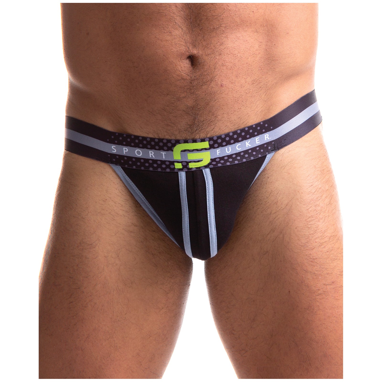 Jock Deportivo Sport Fucker Grande Negro