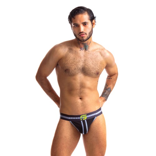 Jock Deportivo Sport Fucker Grande Negro