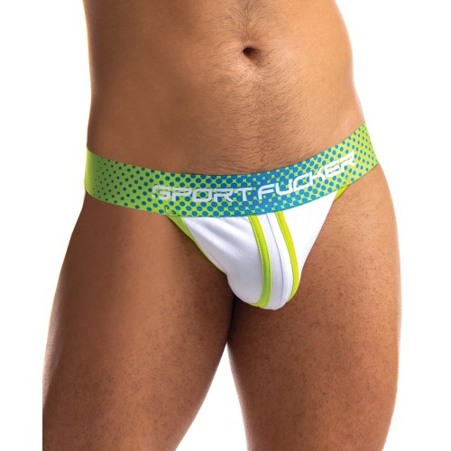 Sport Fucker Jersey Jock L Green White