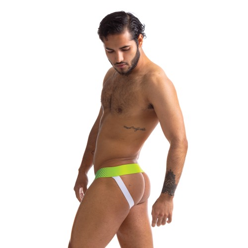 Jock Jersey Sport Fucker Verde Blanco L