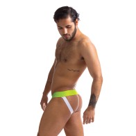 Jock Jersey Sport Fucker Verde Blanco L