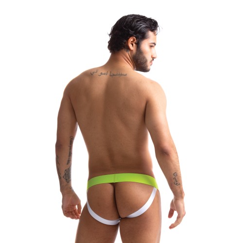 Jock Jersey Sport Fucker Verde Blanco L