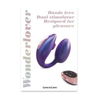 Dual Stimulator Love to Love Wonderlover - Noche Iridiscente