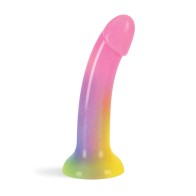 Love to Love Stargazer Silicone Dildoll - Gradient Rainbow