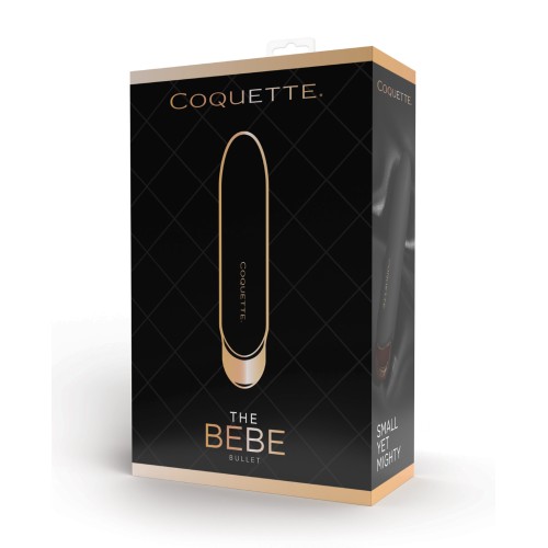 Coquette The Bebe Bullet Negro Oro Rosa