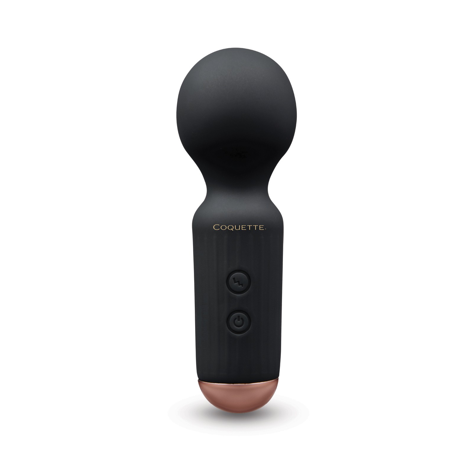 Coquette Small Wonder Mini Wand - Black/Rose Gold