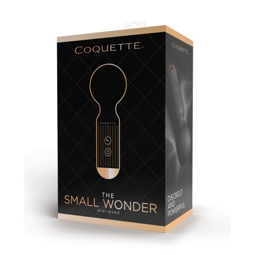 Coquette Small Wonder Mini Wand - Black/Rose Gold