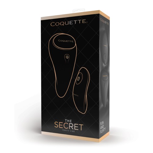 Coquette The Secret Panty Vibe - Black/Rose Gold