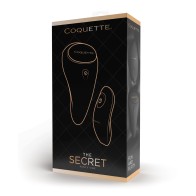 Coquette El Vibe Secreto de Panty - Negro/Oro Rosa