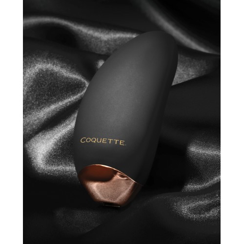 Vibrador Coquette Lay Me Down - Negro/Oro Rosa