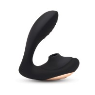 Coquette The Royal Embrace Dual Function Massager - Black/Rose Gold