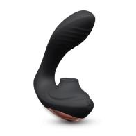 Coquette The Royal Embrace Dual Function Massager - Black/Rose Gold