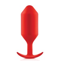 b-Vibe Weighted Snug Plug 6 - 515 g Red