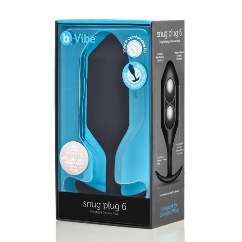 b-Vibe Plug Pesado Snug 7 para Juego Anal