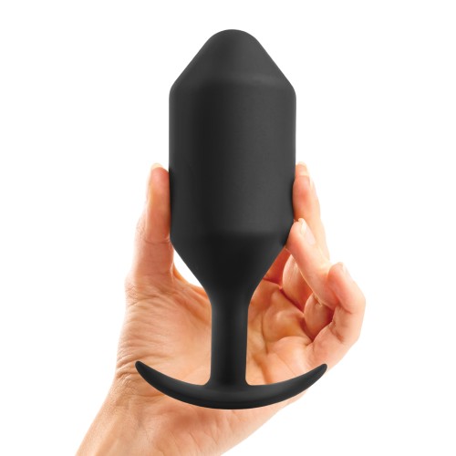 b-Vibe Weighted Snug Plug 7 for Anal Play