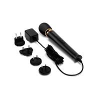 Le Wand Powerful Petite Plug-In Vibrating Massager in Black