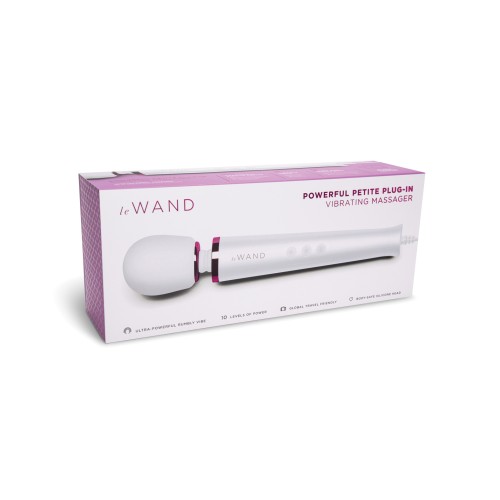 Le Wand Powerful Petite Plug-In Massager for Endless Pleasure