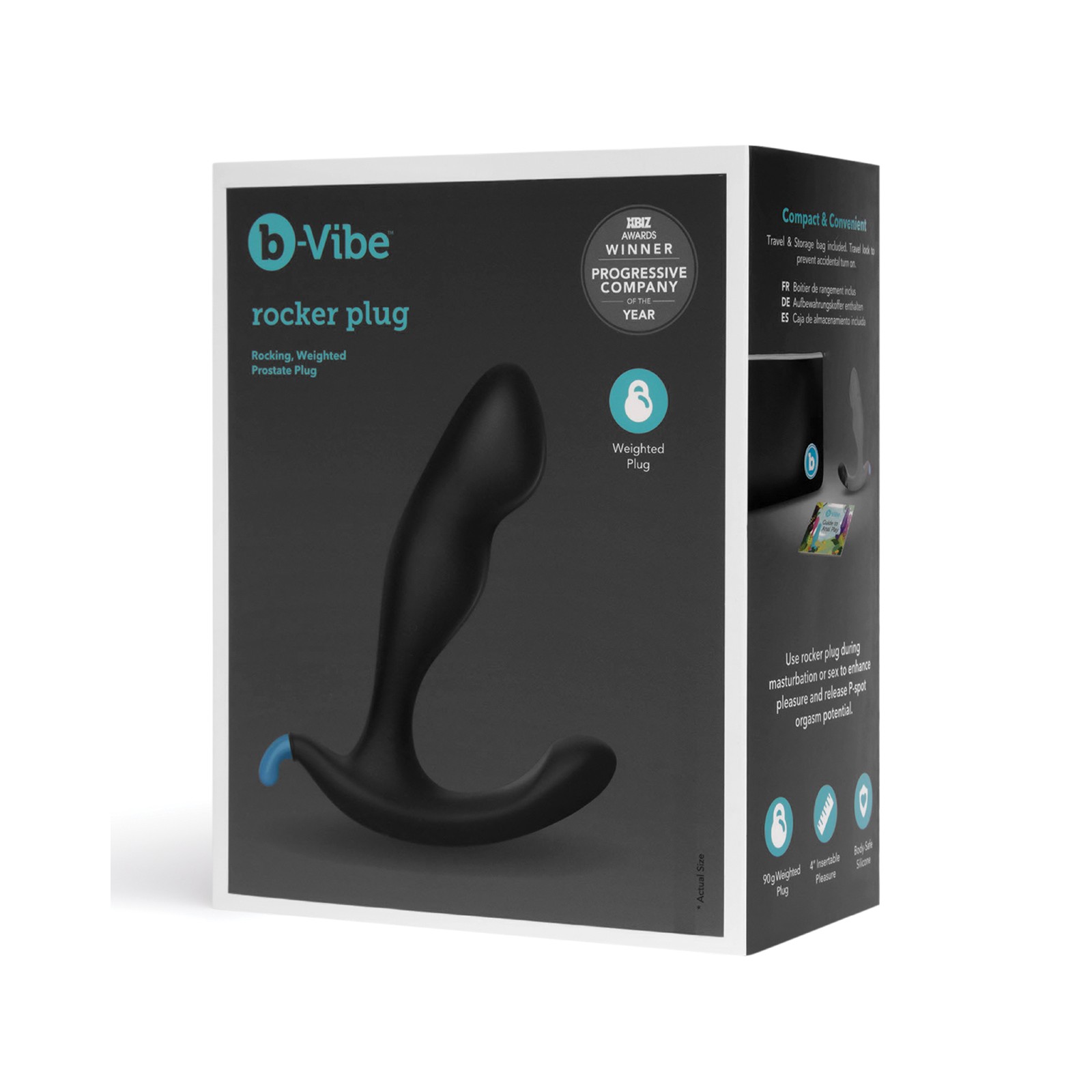 b-Vibe Rocker Plug for Prostate Pleasure