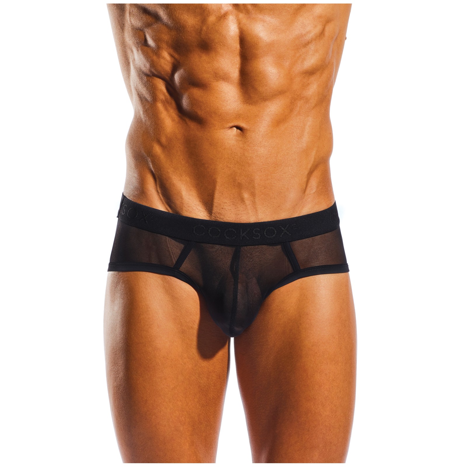 Cocksox Mesh Contour Pouch Sports Brief Nero L