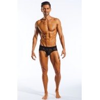 Cocksox Mesh Contour Pouch Sports Brief Nero L