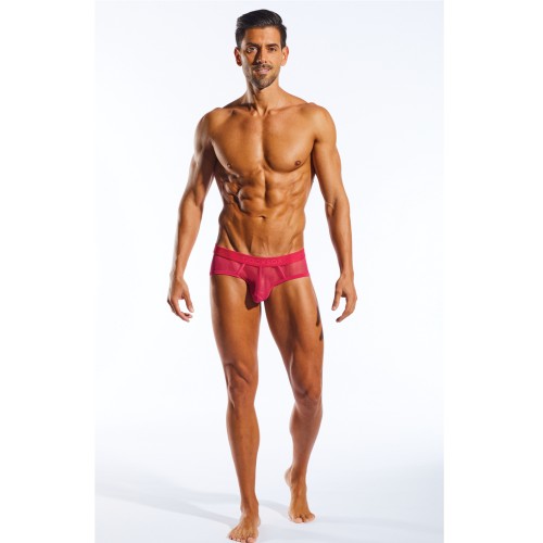 Cocksox Mesh Contour Pouch Sports Brief - Fresia Pink