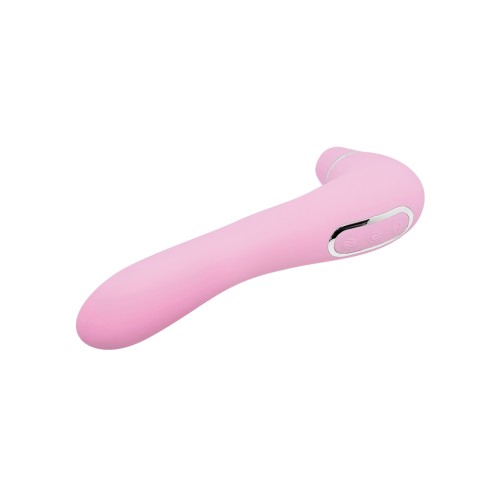 Alive Midnight Quiver Pink Dual Function Vibrator