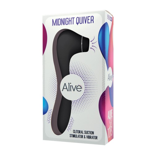 Alive Midnight Quiver for Dual Stimulation