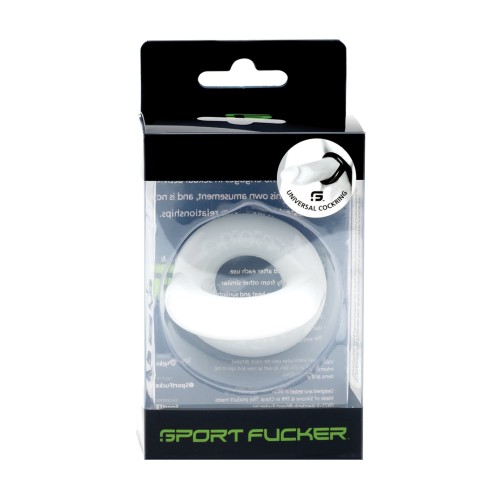 Sport Fucker Universal Cockring - White