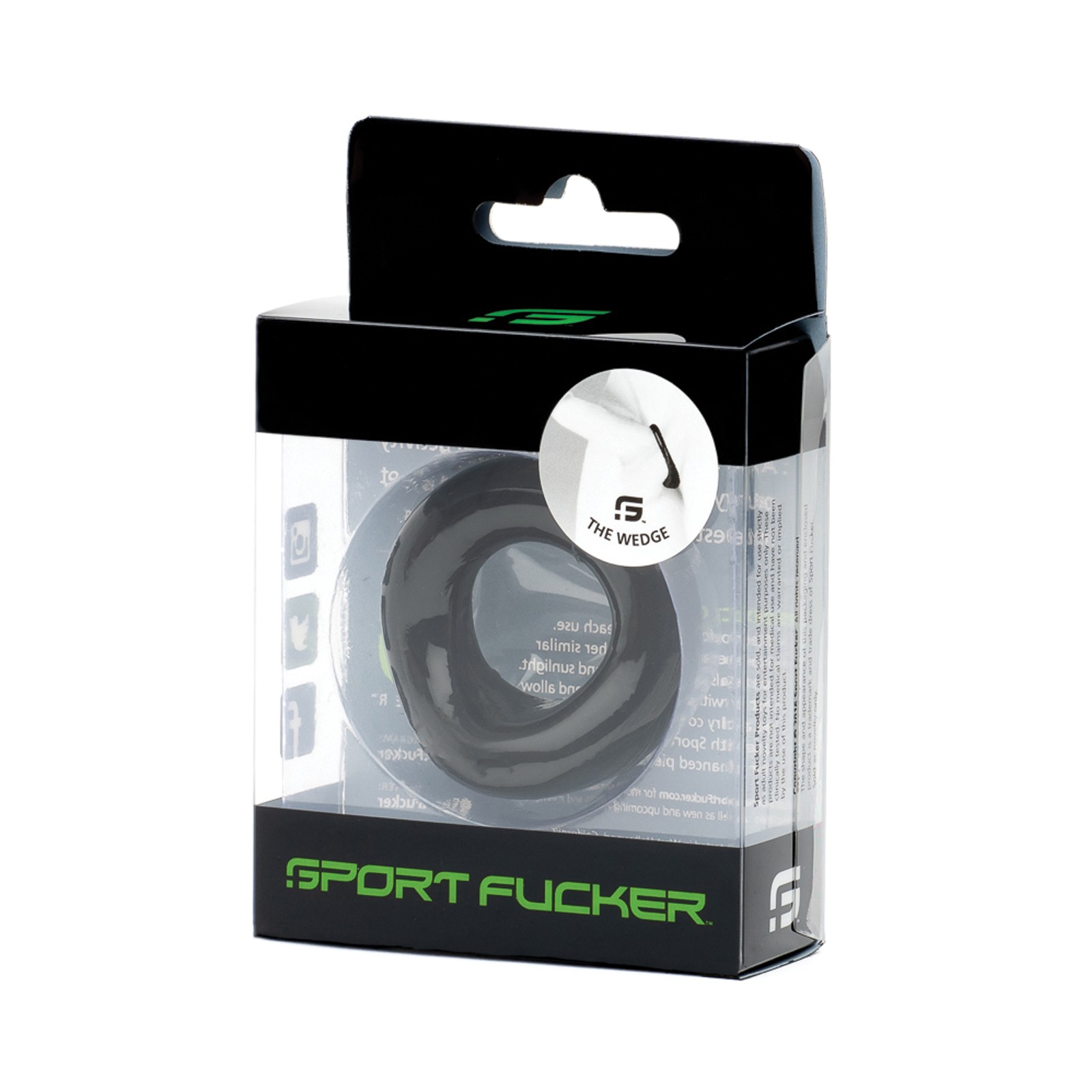 Sport Fucker Silicone Wedge Cockring for Enhanced Pleasure