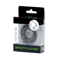 Sport Fucker Silicone Wedge Cockring for Enhanced Pleasure