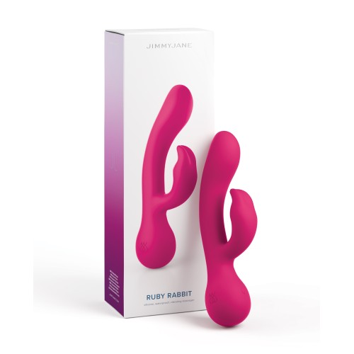 Vibrador Conejo Ruby de JimmyJane