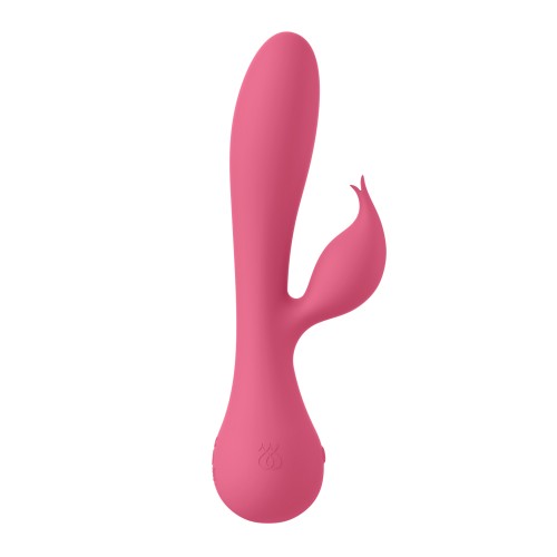 JimmyJane Glo Rabbit Heating Vibe - Pink