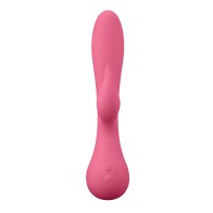 Vibrador con Calentador JimmyJane Glo Conejo - Rosa