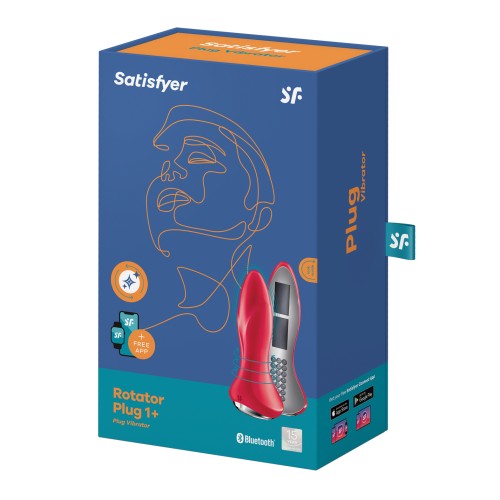 Conector Rotador Satisfyer Plug 1 Rojo