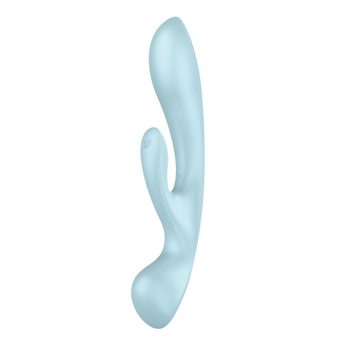 Satisfyer Triple Oh Azul Claro