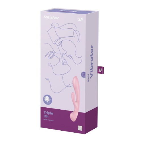 Satisfyer Triple Oh Pink Rabbit Vibrator