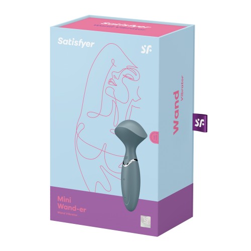 Satisfyer Mini Wand-er Gris - Masaje Portátil