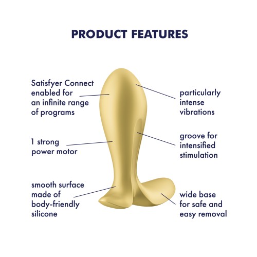 Satisfyer Intensity Vibrating Anal Plug