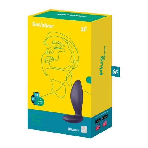 Satisfyer Power Plug - Ciruela