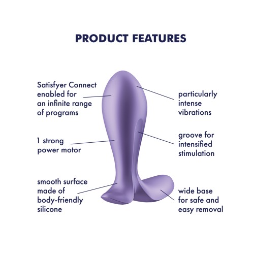 Plug Satisfyer Intensity - Púrpura