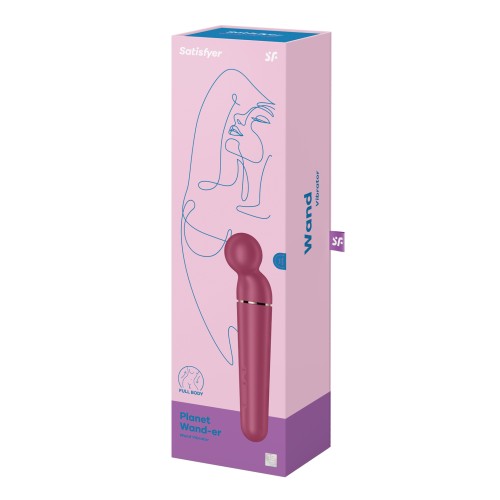 Satisfyer Planet Wand-er - Berry