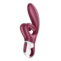 Satisfyer Touch Me Rabbit Vibrator Red