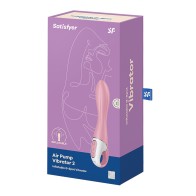 Satisfyer Air Pump Vibrator 2 Light Red