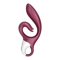 Satisfyer Love Me Rabbit Vibrator Red