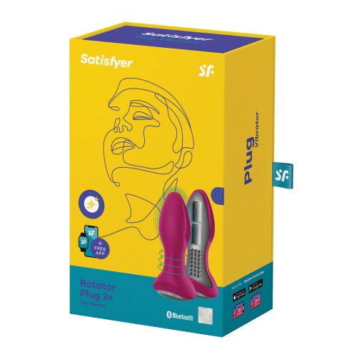 Satisfyer Rotator Plug 2+ - Placer Conectado a la App