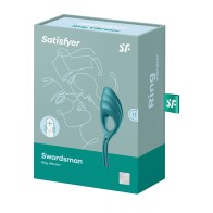 Satisfyer Swordsman Cock Ring - Green