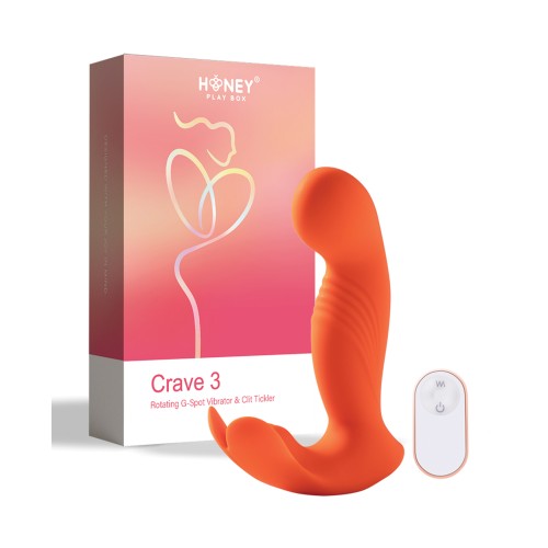 Vibrador Crave 3 G-Spot con Cabezal Rotatorio